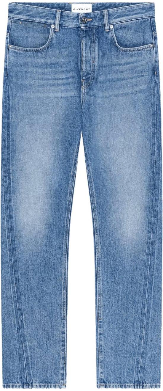 26SS 지방시 데님 팬츠 TROUSERSBM51P95YD3420 BLUE