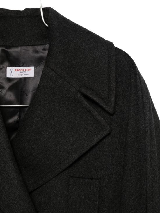 25FW 알베르토비아니 트렌치 코트 OO864WO003991 BLACK - ALBERTO BIANI