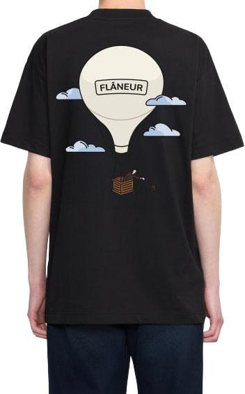 26SS 플라네르 탑 10212056957275BLACK - FLANEUR