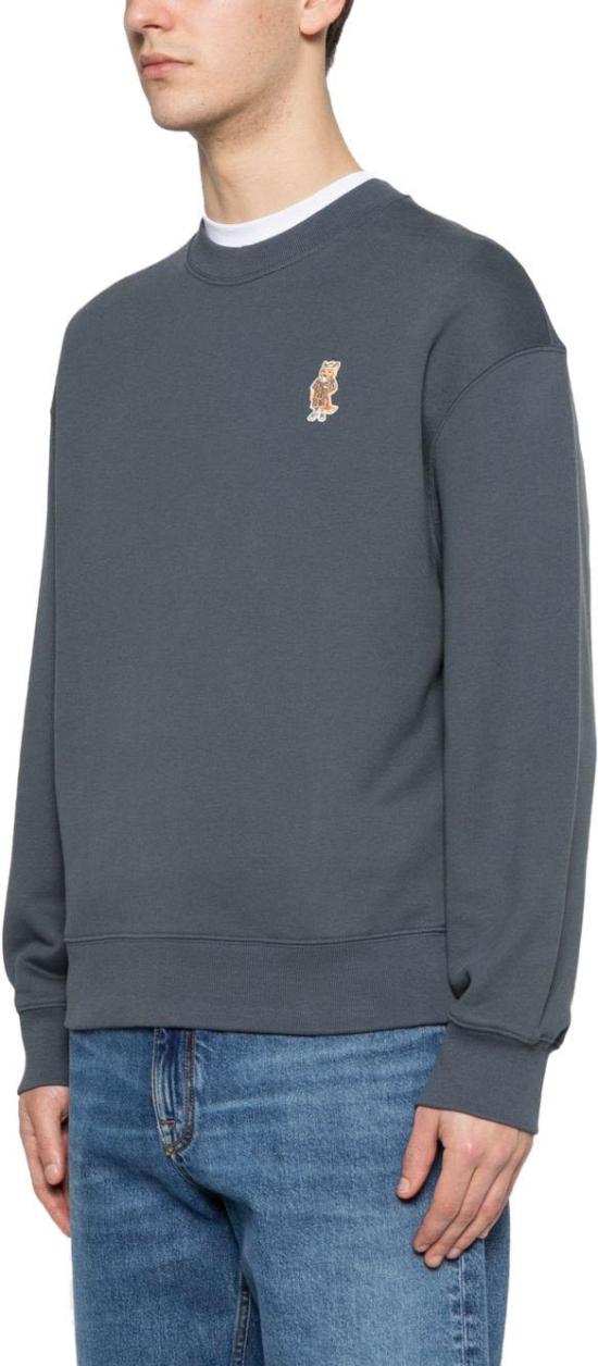26SS 메종키츠네 스웨터 QM00309KM03410422 BLUE - MAISON KITSUNE