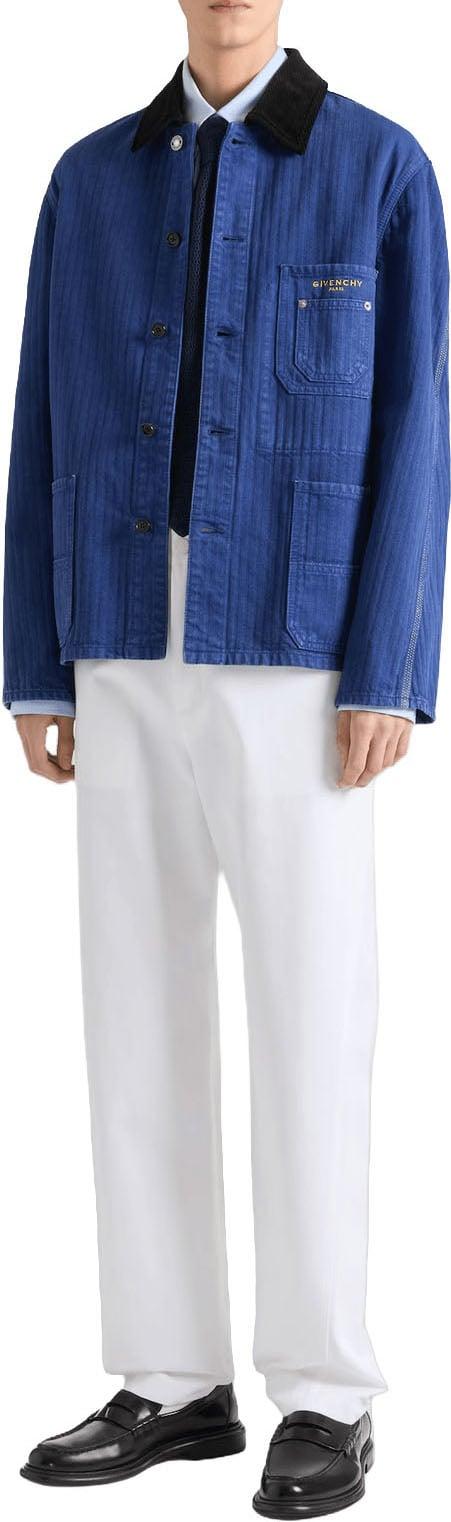 26FW 지방시 데님 자켓 WERKBOERENJACK BLUE - GIVENCHY