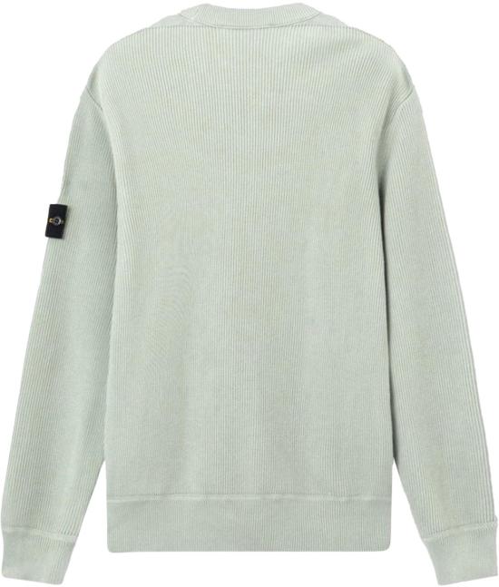 26SS 스톤 아일랜드 스웨터 RIBBEDSOFTORGANICCOTTONCREWNECKSAGEL1S155100154S00D8V0055 LIME - STONE ISLAND