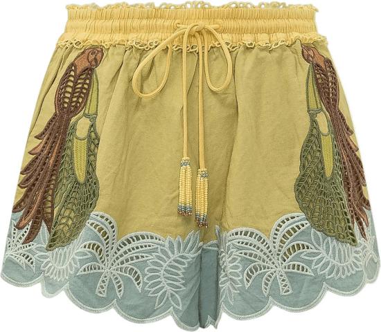 26SS 팜 리오 숏팬츠 FARMRIOUSIACURIRICHELIEUSHORTS35767826102 YELLOW