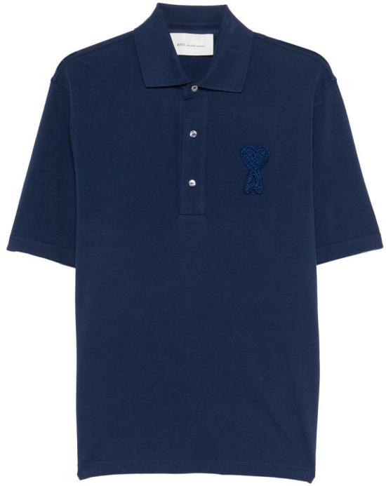 26SS 아미 폴로 티셔츠 UPL428DJE0221A021 NAVY