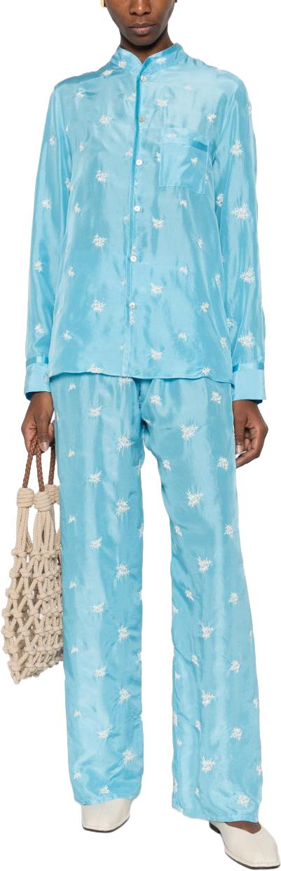 26SS 포르테포르테 블라우스 14868MYSHIRTTURCHINO LICHTBLUE - FORTE FORTE