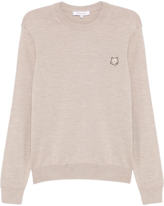 25SS 메종키츠네 볼드 폭스 헤드 패치 레귤러 MM00815KT10360134 TAUPE