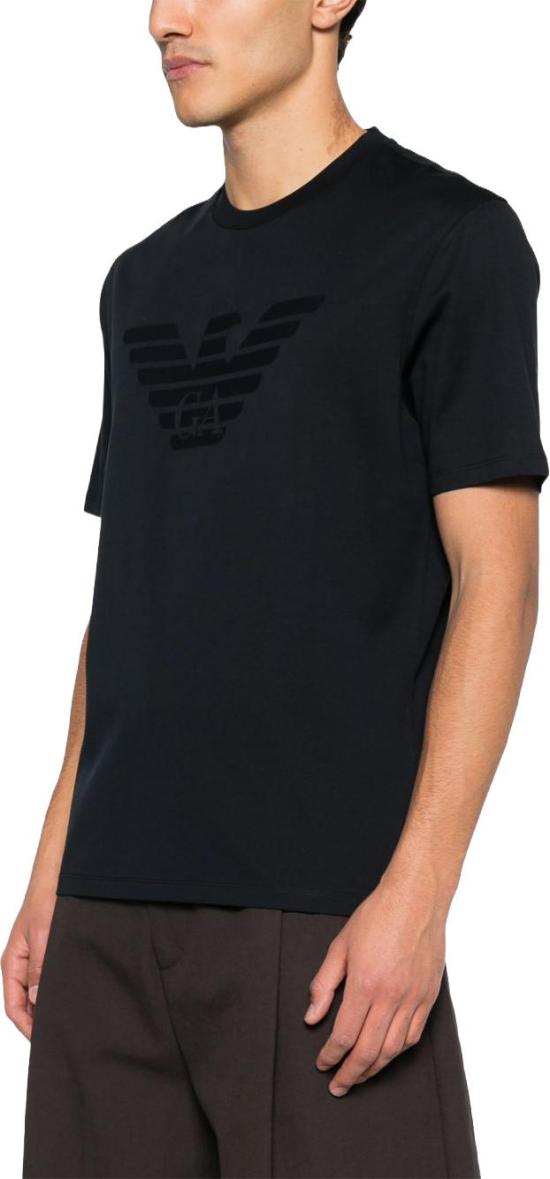 26SS 엠포리오 아르마니 탑 EM004593AF10762FB438 BLACK - EMPORIO ARMANI