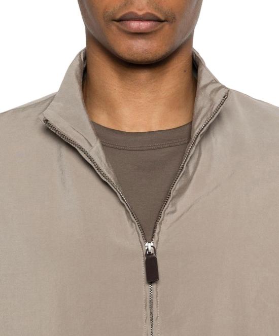 26SS 엠포리오 아르마니 코트 EM005536TE20387U6266 TAUPE - EMPORIO ARMANI