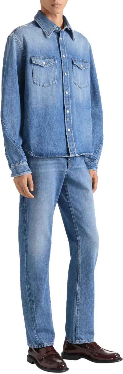 26SS 지방시 데님 셔츠 CLASSICSHIRTBM616V5YD3420 BLUE - GIVENCHY
