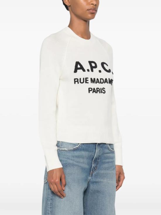 26FW 아페쎄 스웨터 WVAXUF23501 AAD Bianco - A.P.C.