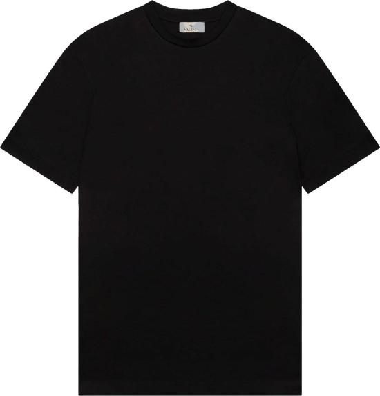 26FW Valenza 반팔 티셔츠 INTERLOCKSUPIMATEEBLACK