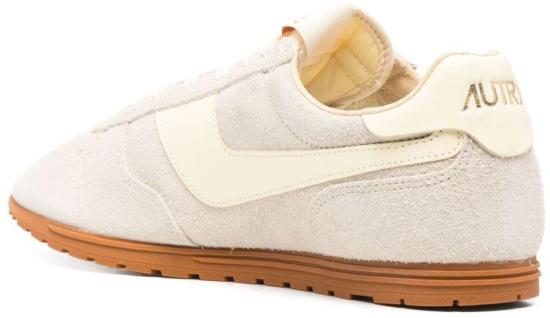 25SS 오트리 윈드스핀 스웨이드 레더 스니커즈 WSLMUB01 WHITE - AUTRY