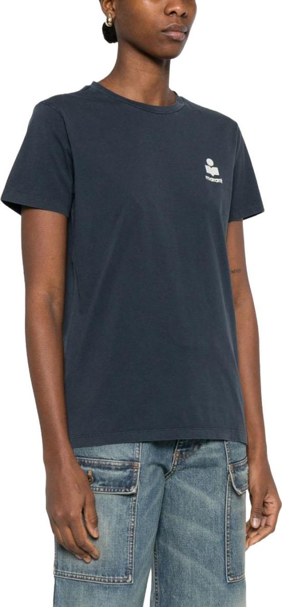 26SS 이자벨마랑 탑 TS0070FAA1N98EMIEC NAVY - ISABEL MARANT