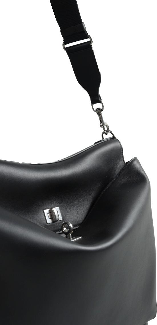 26FW 발렌시아가 숄더백 RODEOMESSENGERBAGMEDIUM BLACK - BALENCIAGA