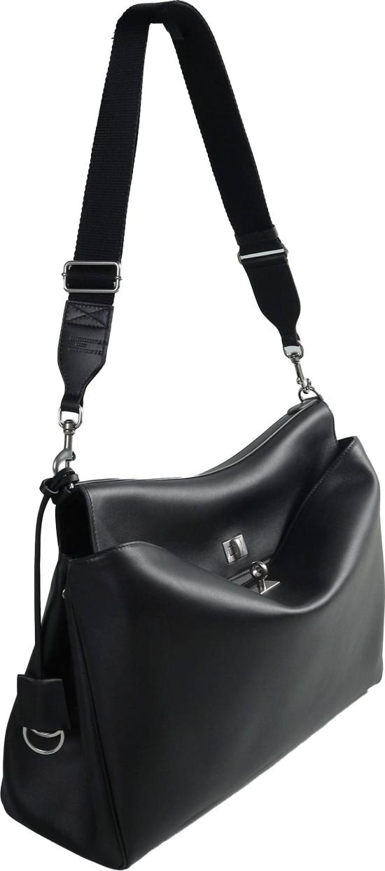 26FW 발렌시아가 숄더백 RODEOMESSENGERBAGMEDIUM BLACK - BALENCIAGA