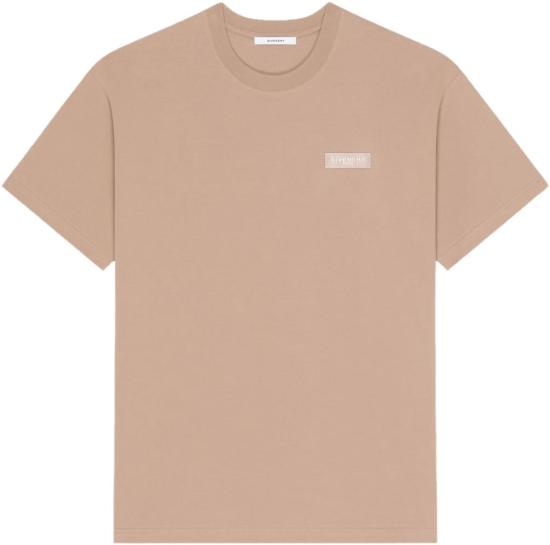 26SS 지방시 탑 TSHIRTBM71NK3YSJ250 BEIGE