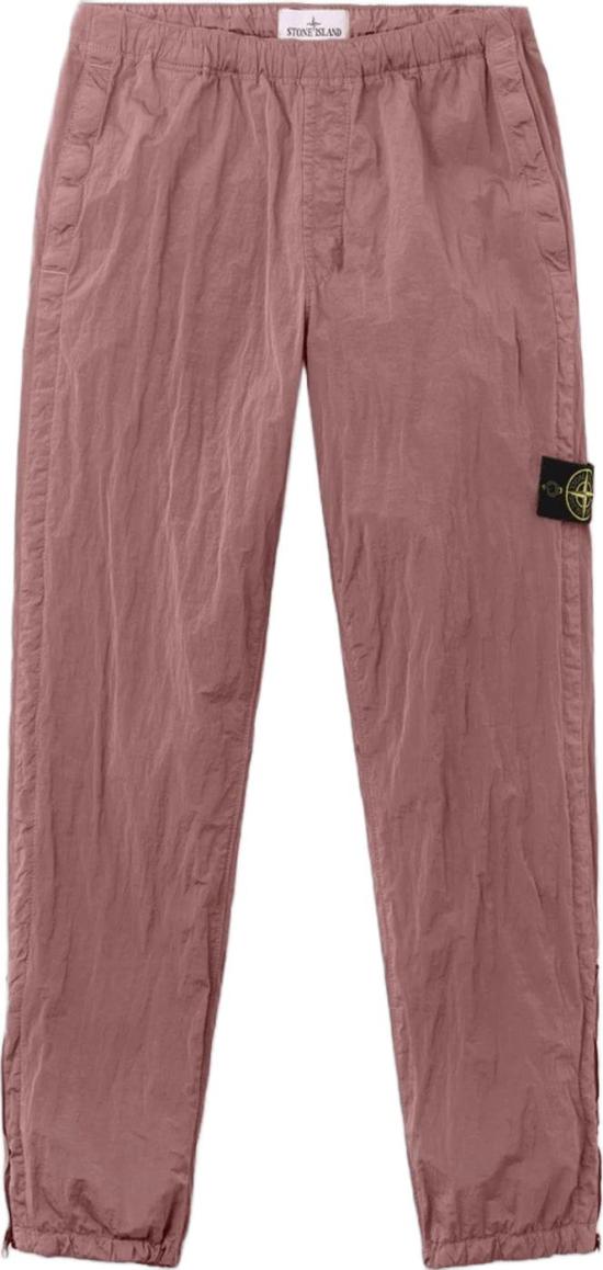 26SS 스톤 아일랜드 트레이닝/조거 팬츠 NYLONMETALINECONYLREGENERATEDNYLONTROUSERSOLEANDERL1S153100035S0019V008G PINK