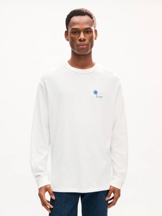 26FW 겐조 긴팔 티셔츠 FG65TL3634SK 02 Bianco - KENZO