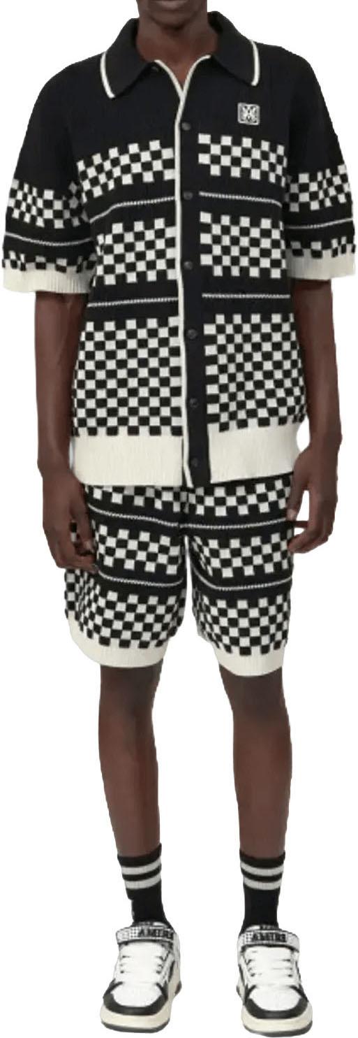 26SS 아미리 숏팬츠 CHECKEREDMESHSHORTBLACK - AMIRI