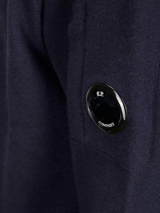 25FW 씨피 컴퍼니 스웨터 19CMKN037A005528A888 NAVY - C.P. COMPANY
