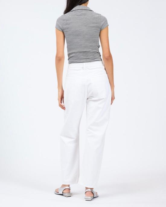  랙앤본 스트레이트 팬츠 Rag & Bone Stevie Utility Tapered Pant White - RAG & BONE