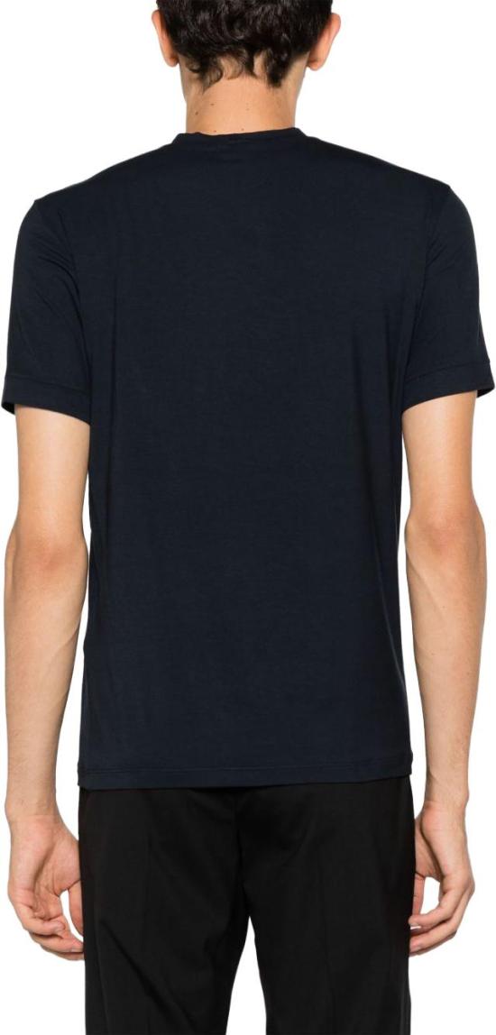 26SS 조르지오 아르마니 탑 8NST62SJP4ZUBSG NAVY - GIORGIO ARMANI