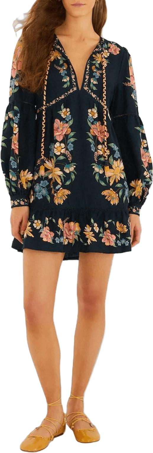 26SS 팜 리오 숏 원피스 FARMRIOMAIRAFLORALDARKBLUEMINIDRESS34906026059 NAVY - FARM RIO