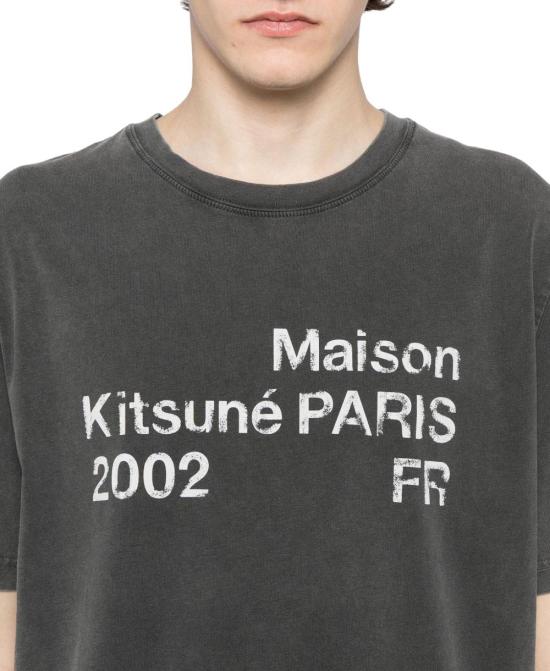 26SS 메종키츠네 탑 PM00124KJ70360519 DONKERGREY - MAISON KITSUNE