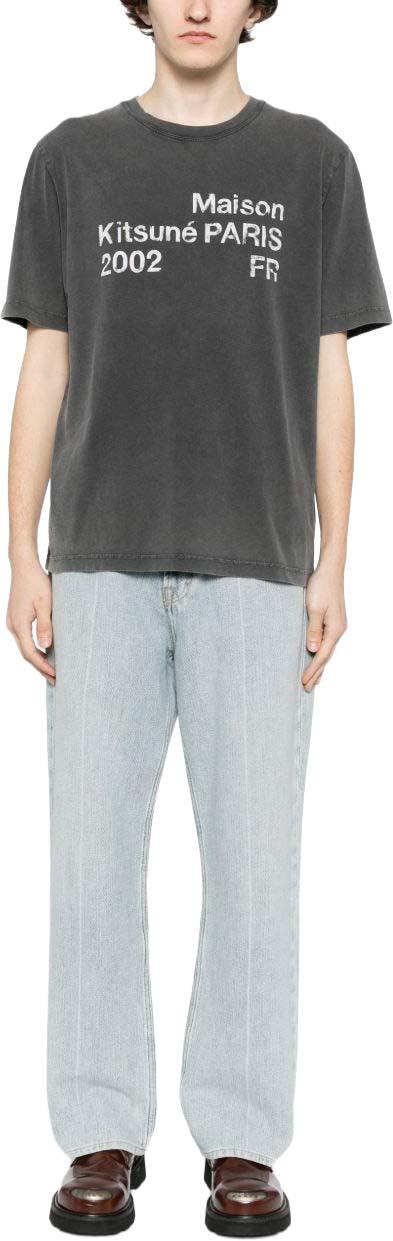 26SS 메종키츠네 탑 PM00124KJ70360519 DONKERGREY - MAISON KITSUNE