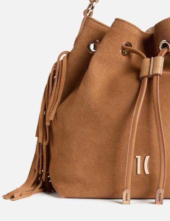 26SS 알비에로 마르티니 숄더백 LF59 86460947 Suede - ALVIERO MARTINI