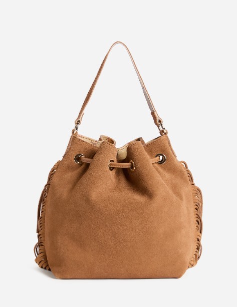 26SS 알비에로 마르티니 숄더백 LF59 86460947 Suede - ALVIERO MARTINI