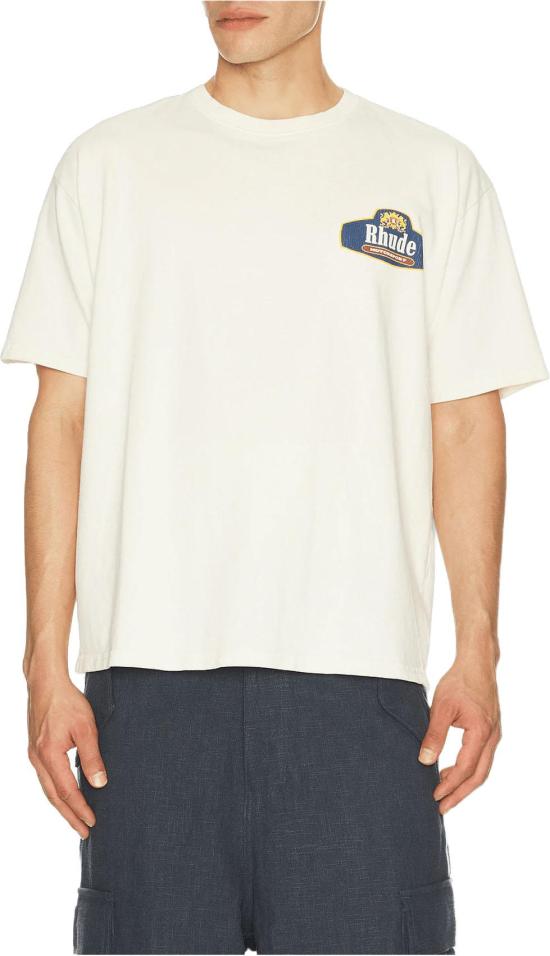 26SS 루드 탑 8058898427821 WHITE - RHUDE