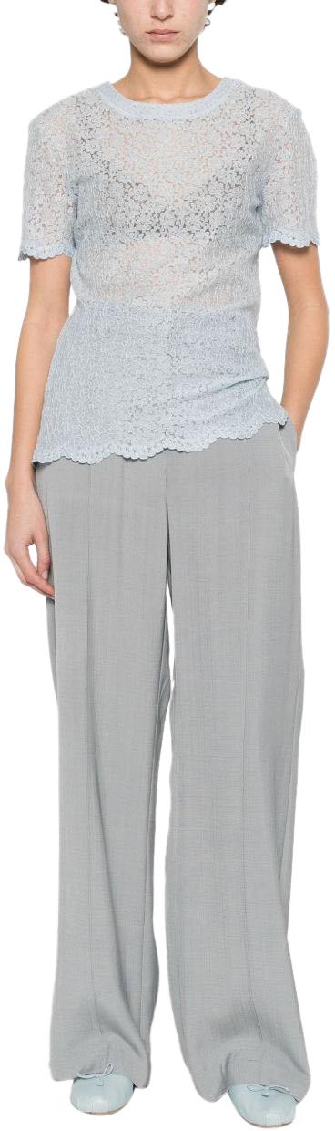 26SS 에르마노 설비노 탑 D482L338EQVB4811 LICHTBLUE - ERMANNO SCERVINO