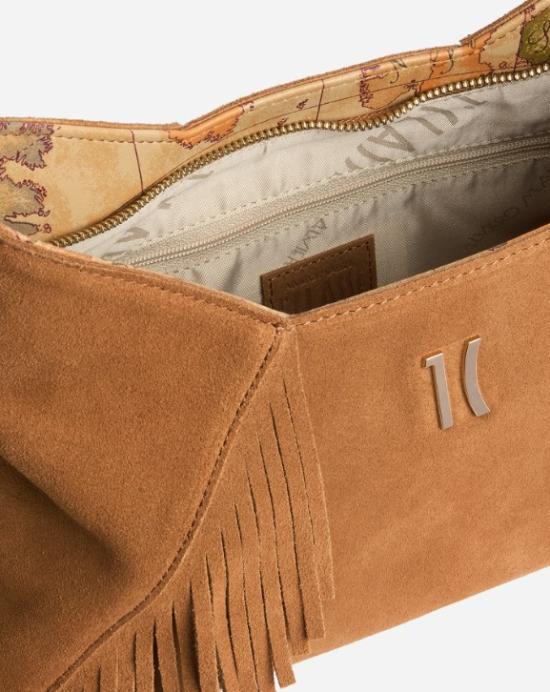 26SS 알비에로 마르티니 숄더백 LF60 86460947 Suede - ALVIERO MARTINI