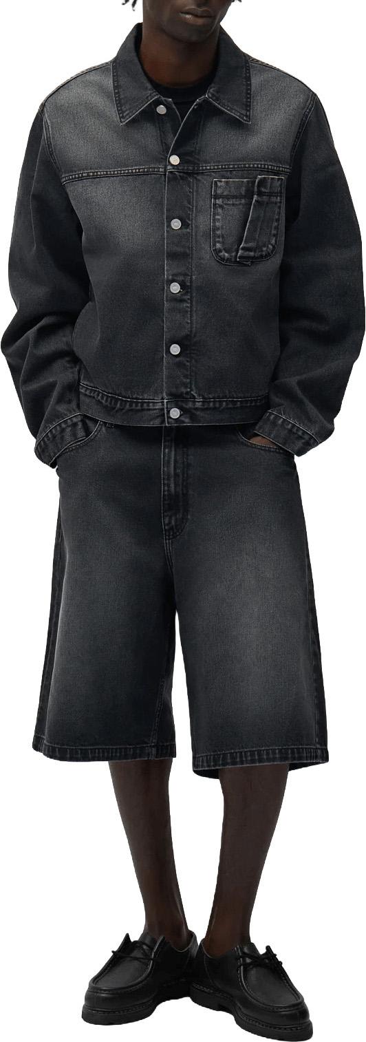 26SS 아르떼 앤트워프 숏팬츠 ROUNDPOCKETDENIMSHORTFADEBLACK DONKERGREY - ARTE ANTWERP