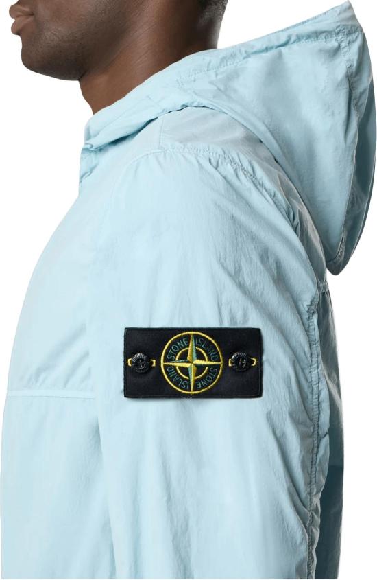 26SS 스톤 아일랜드 패딩 NYLONSMERIGLIATOTCSHORTPARKAPOWDERBLUEL1S154100112S0345V004A LICHTBLUE - STONE ISLAND
