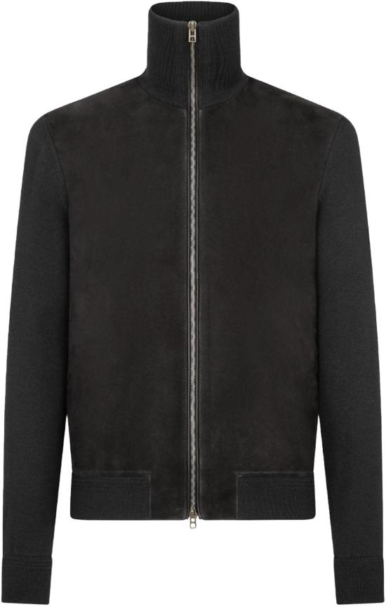26SS 톰포드 니트 베스트 YMW136COCOABROWNKNITWEARFULLZIPKNITTED BLACK