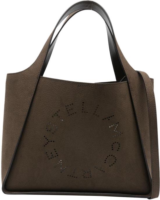26SS 스텔라 맥카트니 로고 크로스바디 토트백 513860WP05472017 TAUPE