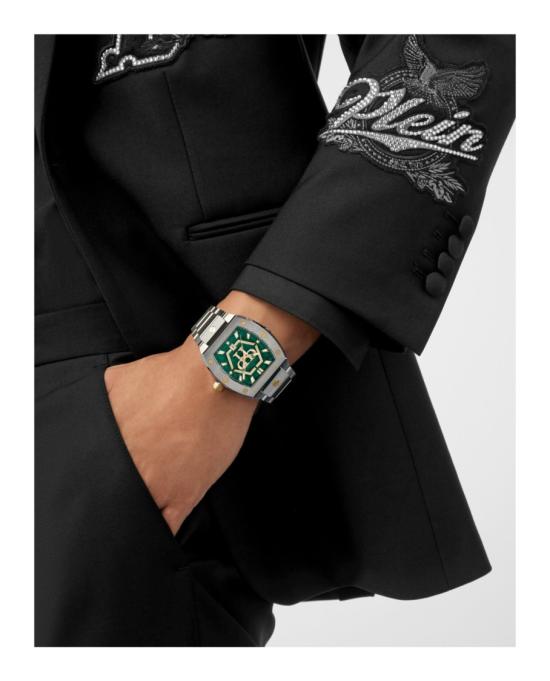  필립 플레인 손목시계 PWPUA0825 STSTL OS Silver - PHILIPP PLEIN