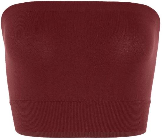 25FW 월포드 민소매 티셔츠 572023240 MAROON - WOLFORD