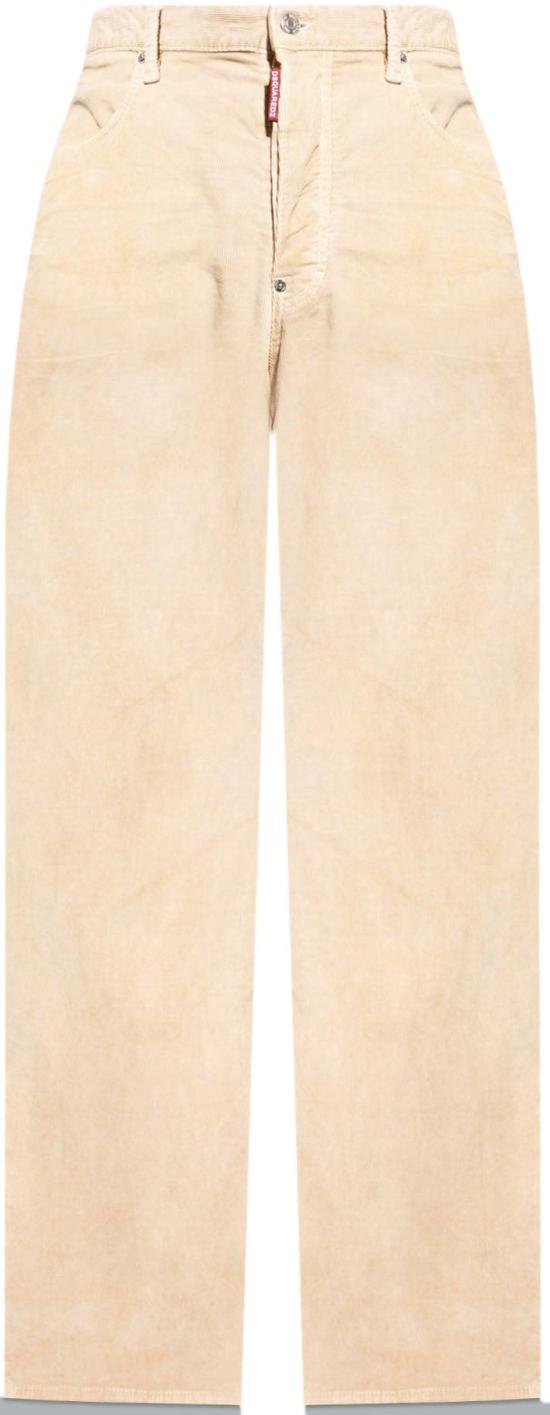 25FW 디스퀘어드2 치노 팬츠 CORDUROYPANTS WHITE