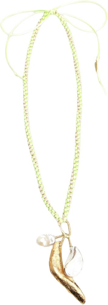26SS 포르테포르테 목걸이/팬던트 14675MYJEWELALOE LIME