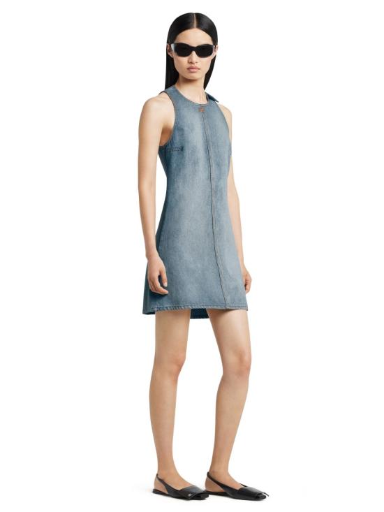 26SS 쿠레쥬 데님 원피스 126DRO791DE00587055 Blue - COURREGES
