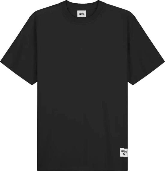 26SS 아르떼 앤트워프 탑 REVERSIBLELABELTSHIRTBLACK