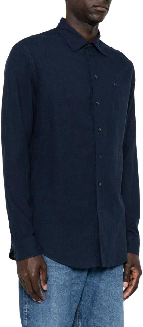 26SS 엠포리오 아르마니 셔츠 EM000099TE20550UB109 NAVY - EMPORIO ARMANI