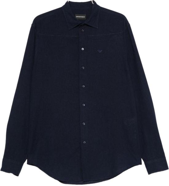 26SS 엠포리오 아르마니 셔츠 EM000099TE20550UB109 NAVY