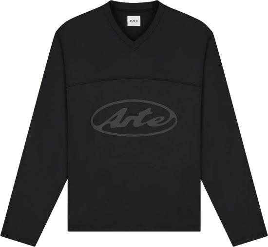 26SS 아르떼 앤트워프 긴팔 셔츠 CIRCLELOGOLONGSLEEVEBLACK