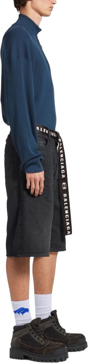 26SS 발렌시아가 숏팬츠 871361TQW562279 DONKERGREY - BALENCIAGA