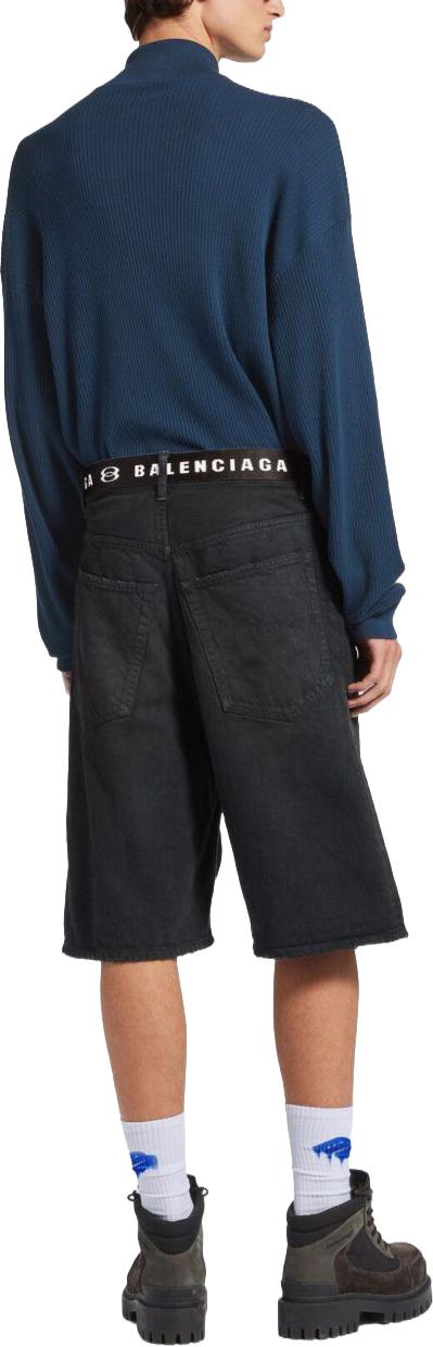 26SS 발렌시아가 숏팬츠 871361TQW562279 DONKERGREY - BALENCIAGA