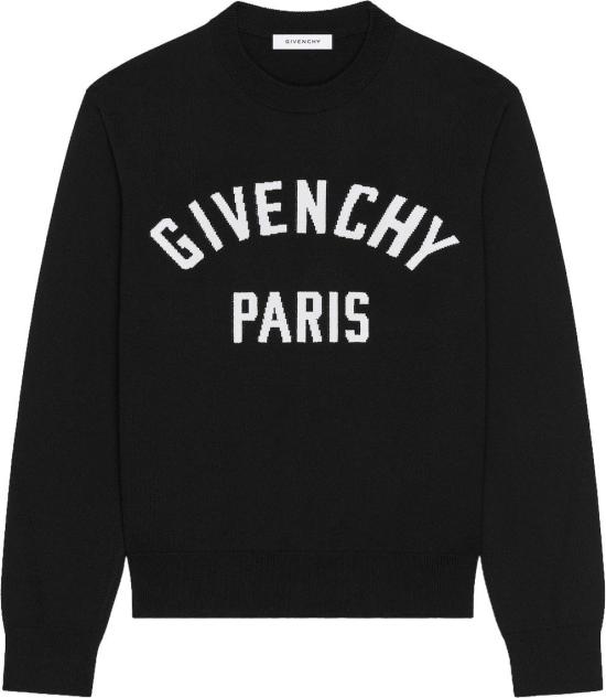 26FW 지방시 스웨터 COUTURESEAMCREWNECK BLACK